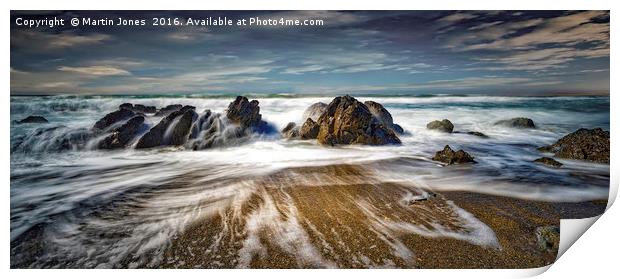 The Rocks of Porth Tyn Twywn Print by K7 Photography