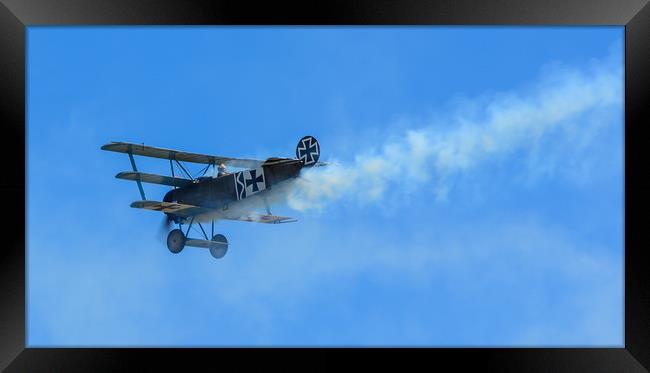 triplane Framed Print by nick wastie