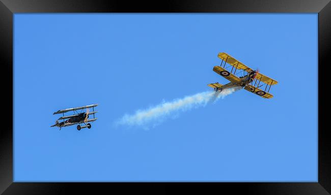 shot down Framed Print by nick wastie