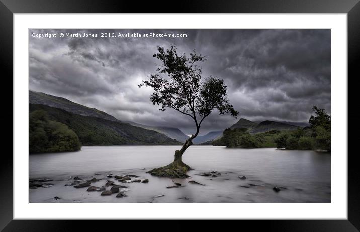 Across the Lake to Llanberis Framed Mounted Print by K7 Photography