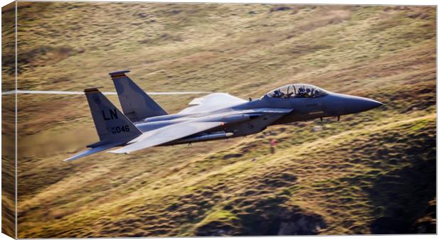 F15 from Cad West Canvas Print by J Biggadike