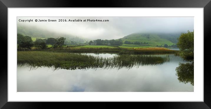 Brotherswater Moods Framed Mounted Print by Jamie Green