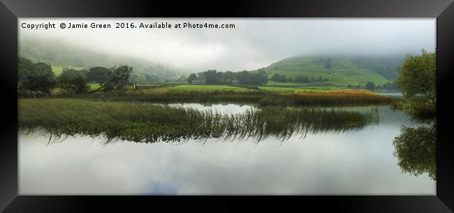 Brotherswater Moods Framed Print by Jamie Green