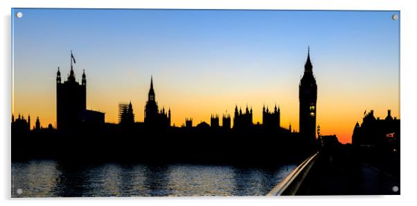 Palace of Westminster  Acrylic by chris smith