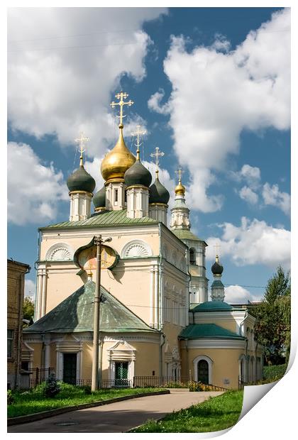 Church. Print by Valerii Soloviov