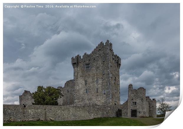 Ross Castle Killarney Print by Pauline Tims