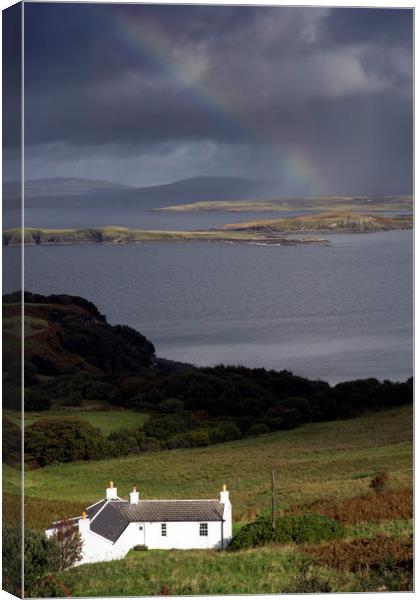 Skye Rainbow Canvas Print by Alan Simpson