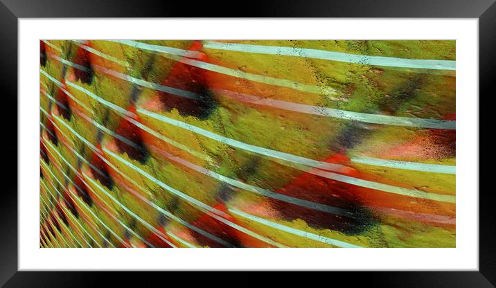 urban flow Framed Mounted Print by Heather Newton