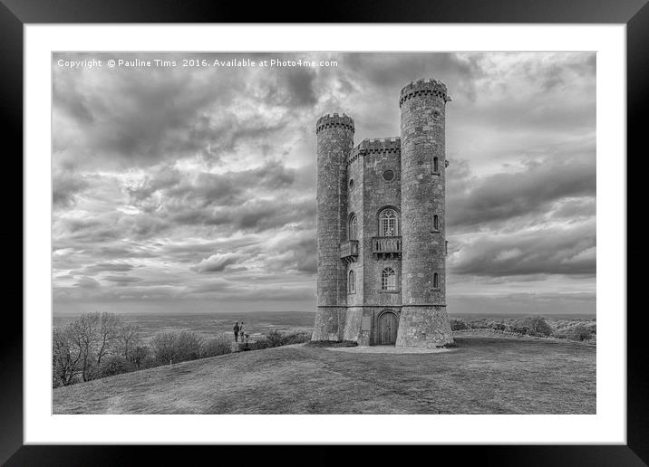 Broadway Tower, Worcestershire, UK Framed Mounted Print by Pauline Tims