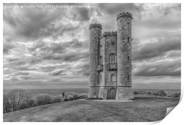 Broadway Tower, Worcestershire, UK Print by Pauline Tims
