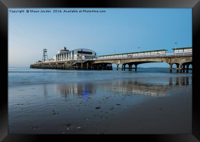 Bournemouth Pier Framed Print by Shaun Jacobs
