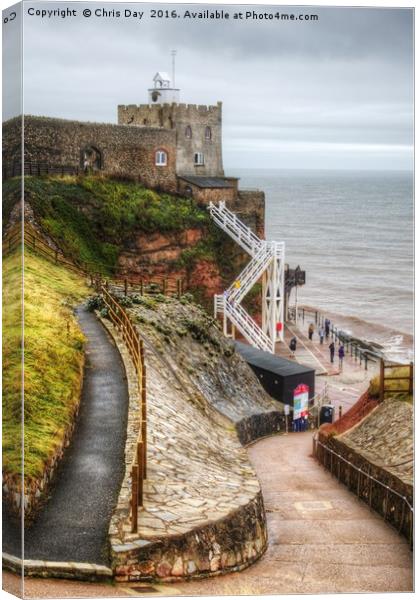 Jacobs Ladder Canvas Print by Chris Day