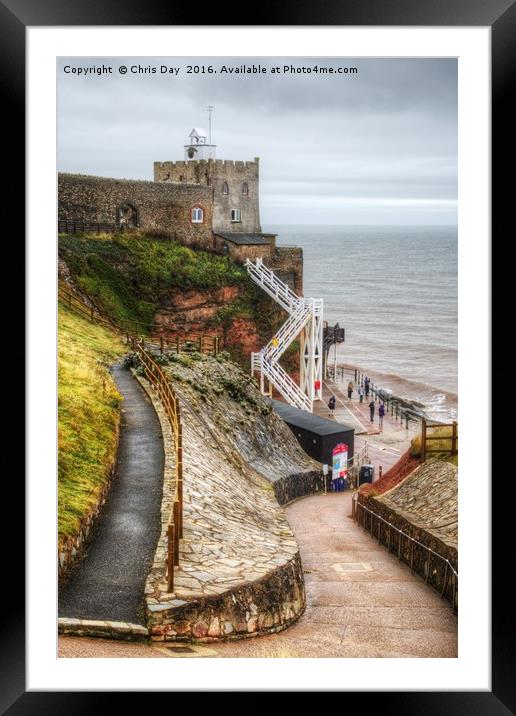 Jacobs Ladder Framed Mounted Print by Chris Day