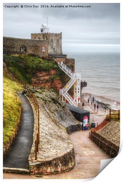Jacobs Ladder Print by Chris Day