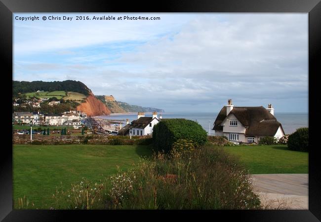 Sidmouth Framed Print by Chris Day