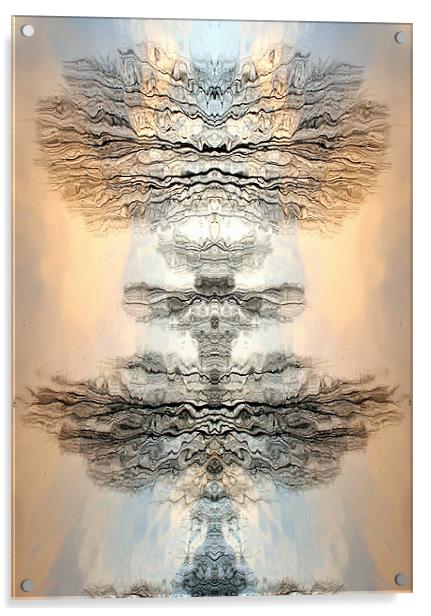 Artisitc, reflection, unique Acrylic by Raymond Gilbert