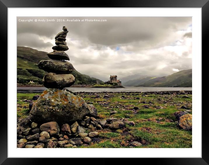 Eilean Donan Castle           Framed Mounted Print by Andy Smith