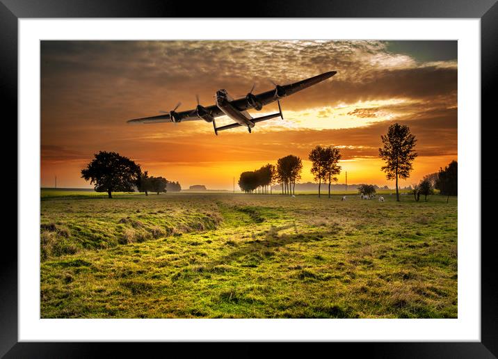 Low pass Framed Mounted Print by Stephen Ward