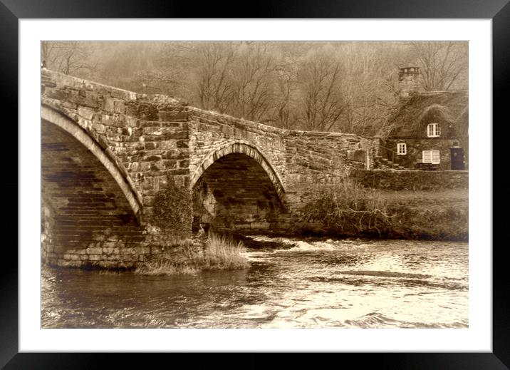 the bridge Framed Mounted Print by sue davies