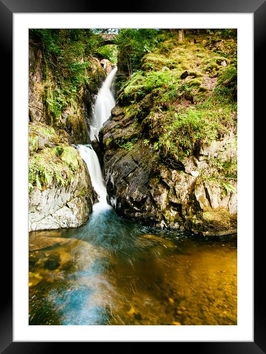 Aira Force Framed Mounted Print by Anthony Simpson