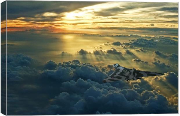 Vulcan Cloudscape Canvas Print by J Biggadike