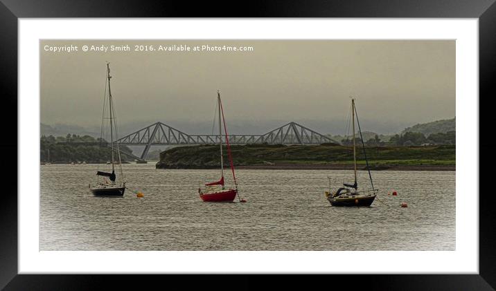 Connel Bridge           Framed Mounted Print by Andy Smith