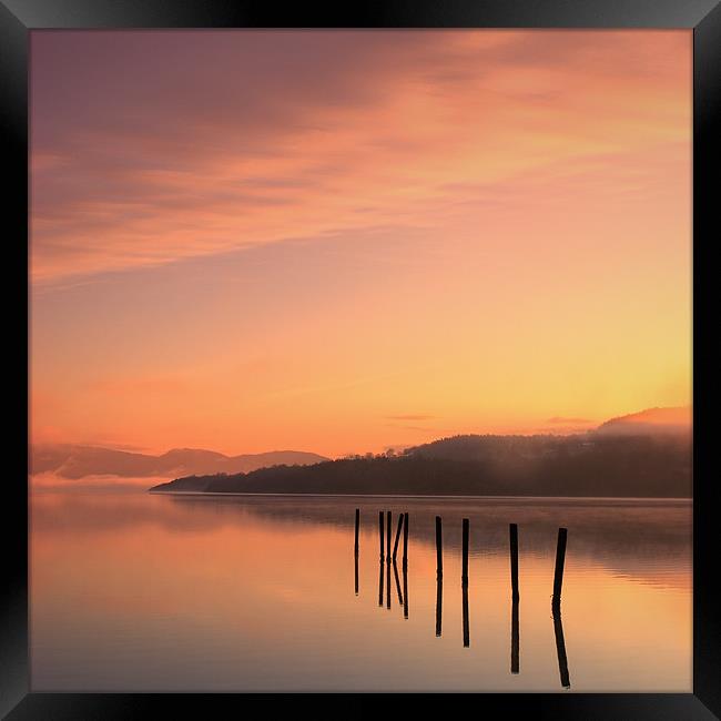 Loch Lomond from Duck Bay Framed Print by David Mould