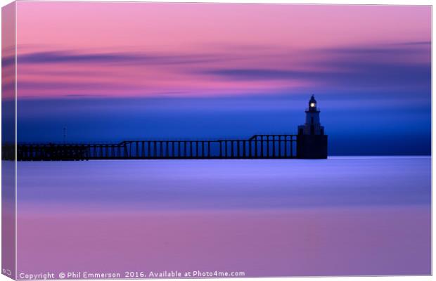 Purple Morning Canvas Print by Phil Emmerson