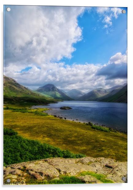 Wastwater Acrylic by andrew blakey