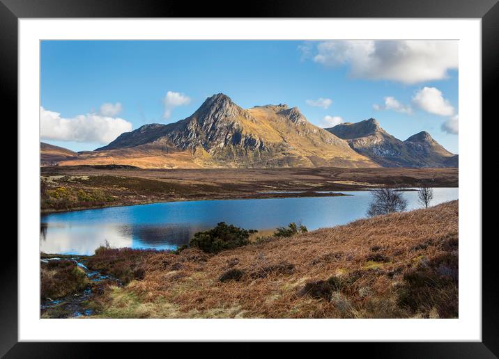 Highland View Framed Mounted Print by David Hare