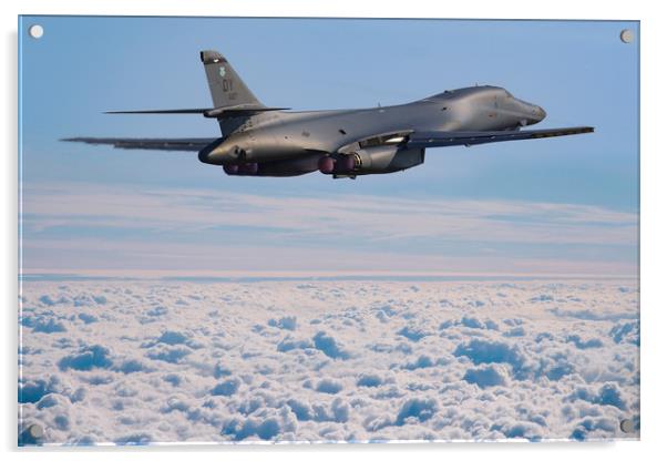 Rockwell B1 Lancer Acrylic by Oxon Images