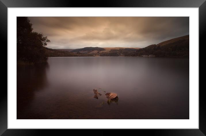 Pontsticill reservoir Framed Mounted Print by Leighton Collins