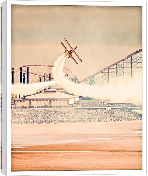 Blackpool Airshow Canvas Print by Jeni Harney