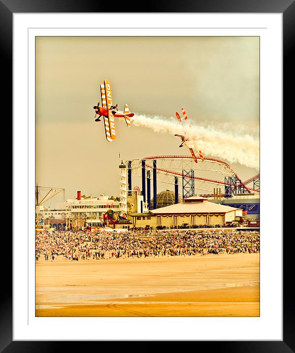 Blackpool Airshow Framed Mounted Print by Jeni Harney