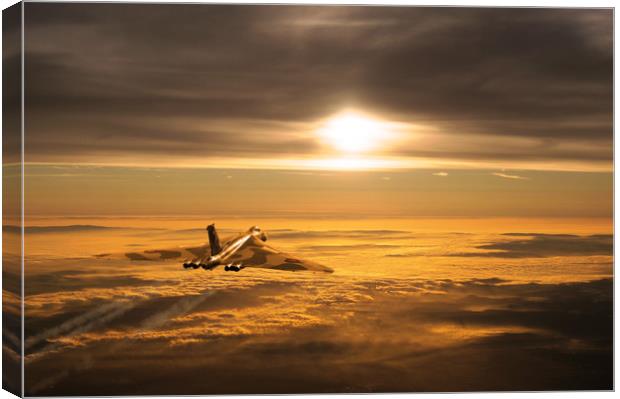 Another Vulcan Sunset Canvas Print by J Biggadike
