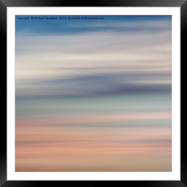 3 Skies Framed Mounted Print by Michael Houghton