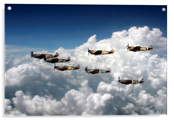 Spitfire Collection Acrylic by J Biggadike
