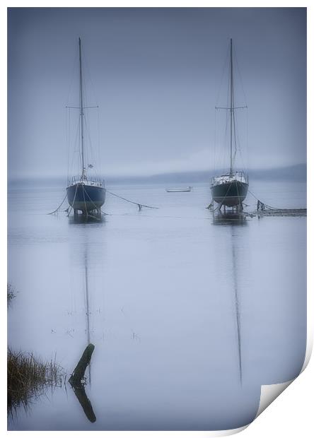 WAITING FOR THE TIDE Print by Anthony R Dudley (LRPS)