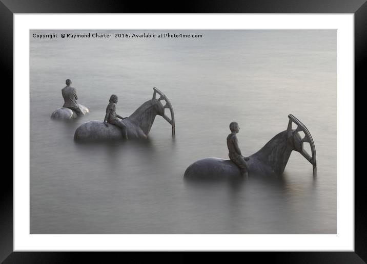 The Rising Tide. Framed Mounted Print by Raymond Charter