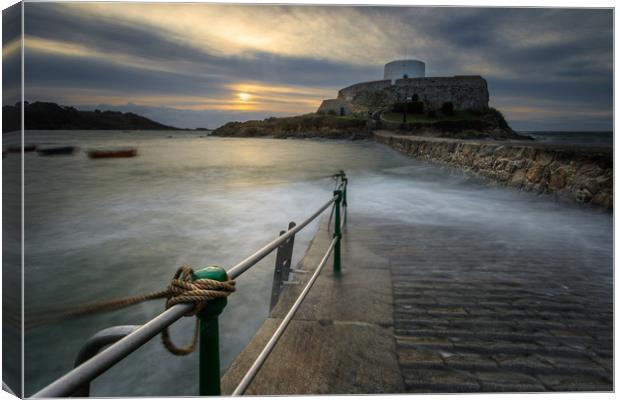 Fort grey Guernsey   Canvas Print by chris smith