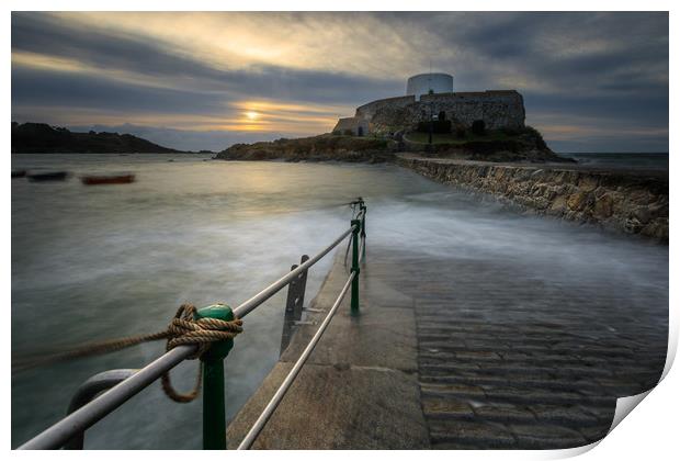 Fort grey Guernsey   Print by chris smith