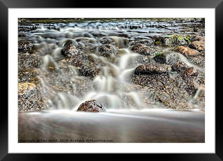 Sheepwash North Yorkshire Framed Mounted Print by Paul Welsh
