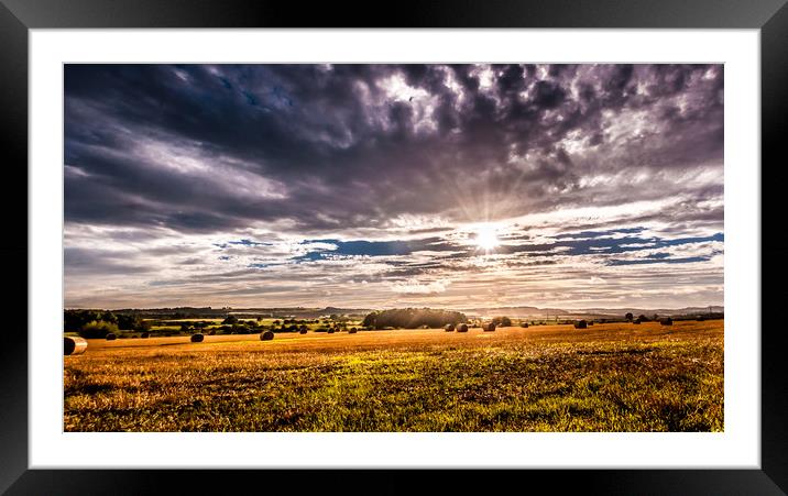Drama in the Skies 2 Framed Mounted Print by Naylor's Photography
