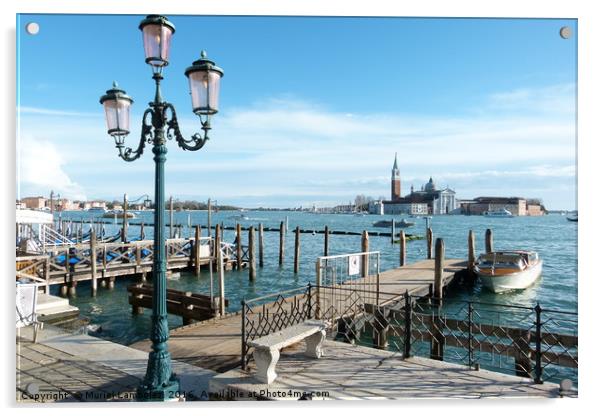 Venice Acrylic by Muriel Lambolez