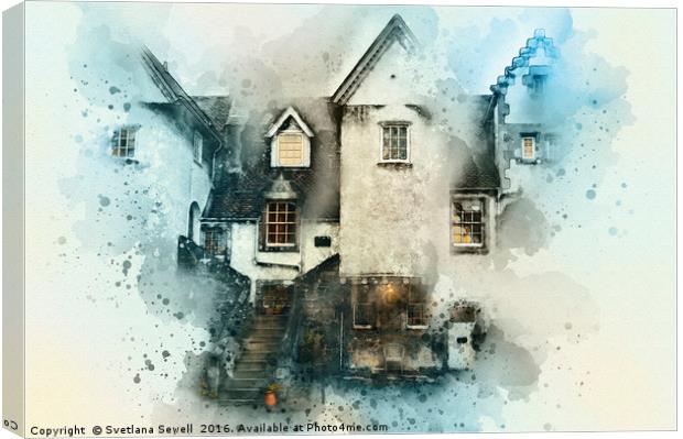 Old House Canvas Print by Svetlana Sewell