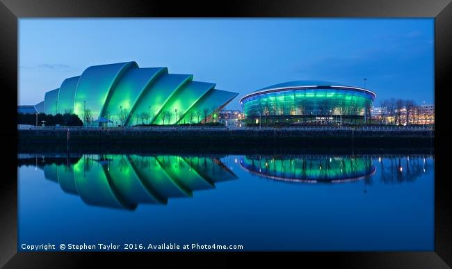 Music Venues in Glasgow Framed Print by Stephen Taylor