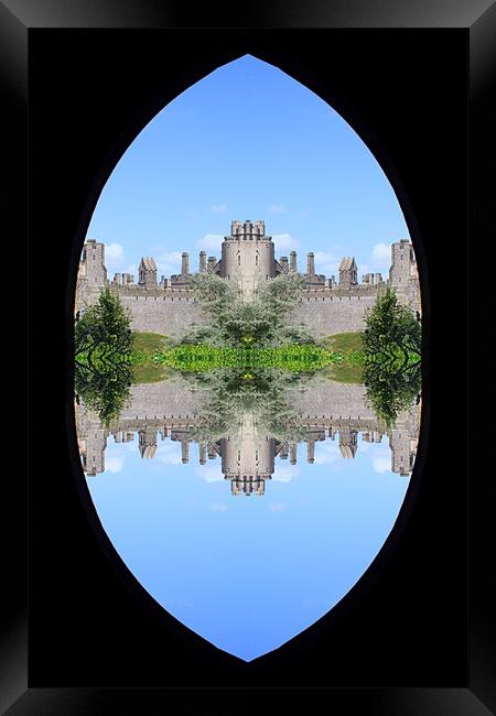 Castle Framed Print by Ian Jeffrey