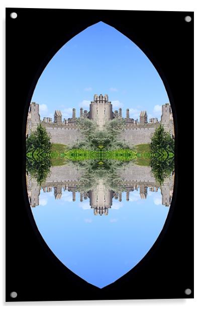 Castle Acrylic by Ian Jeffrey