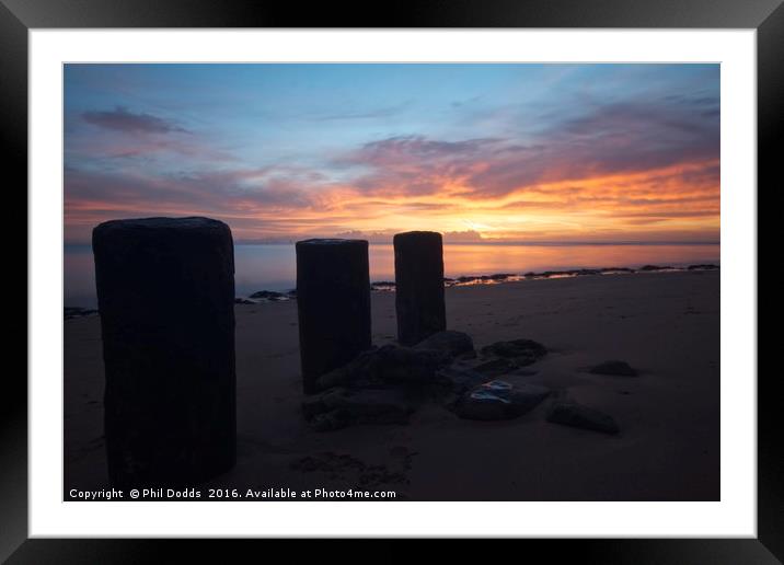 This is why I get up early! Sunrise at Kingsgate Framed Mounted Print by Phil Dodds