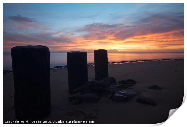 This is why I get up early! Sunrise at Kingsgate Print by Phil Dodds